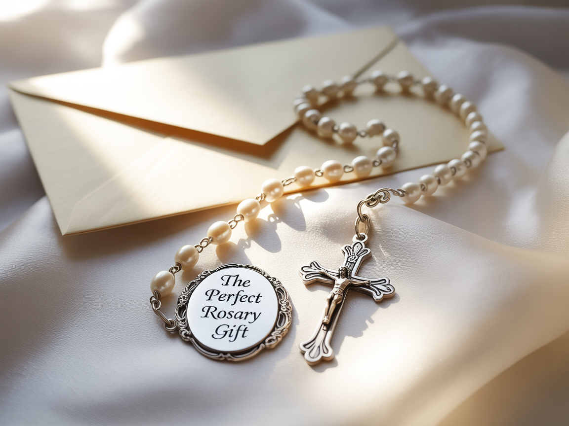 The Perfect Rosary Gift for Baptism, First Communion, or Confirmation - Nazareth Store