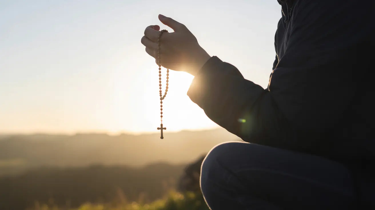The Rosary as a Bridge Between Heaven and Earth - Nazareth Store
