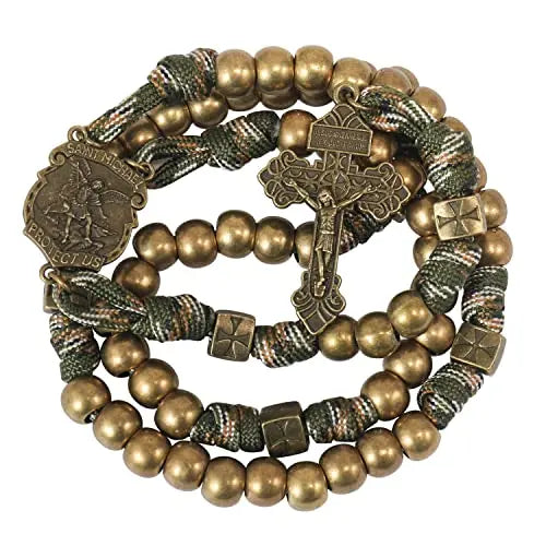 Rugged store rosary bracelet