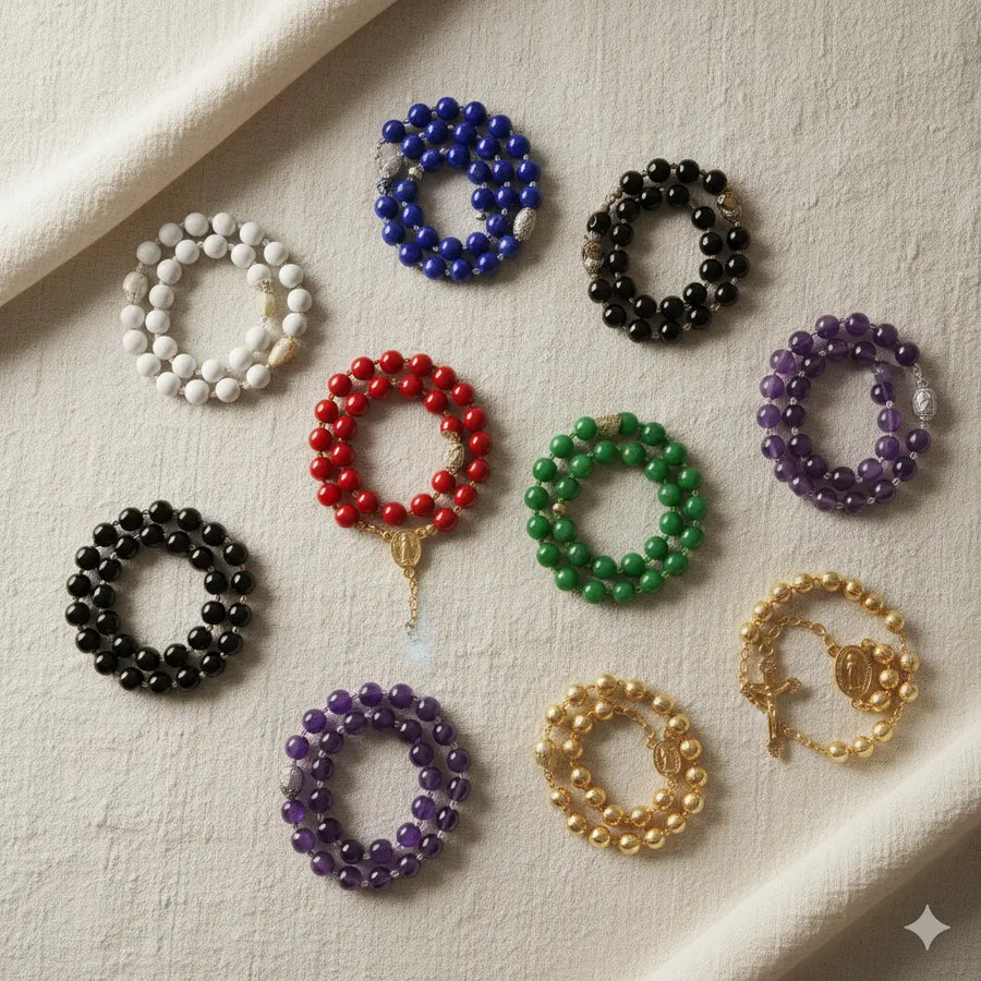 Colors of Rosary Beads and Their Spiritual Meaning - Nazareth Store