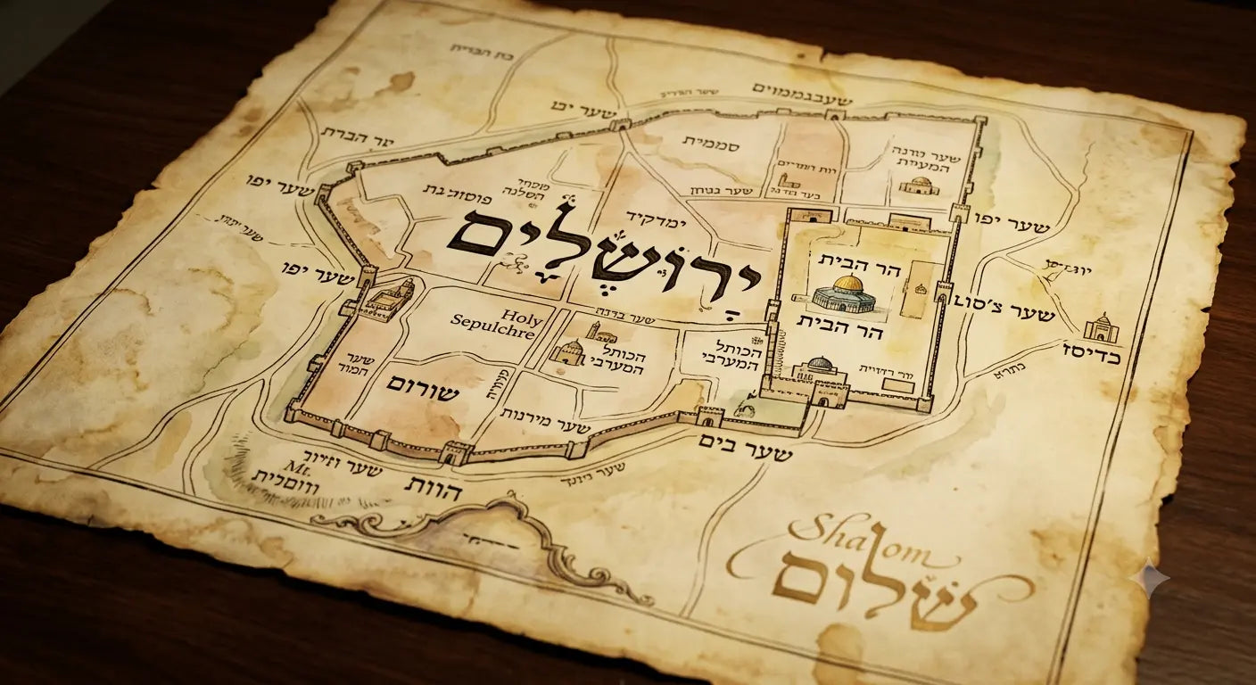 The Holy city Jerusalem