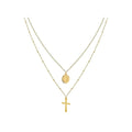 14K Gold Plated Layered 18