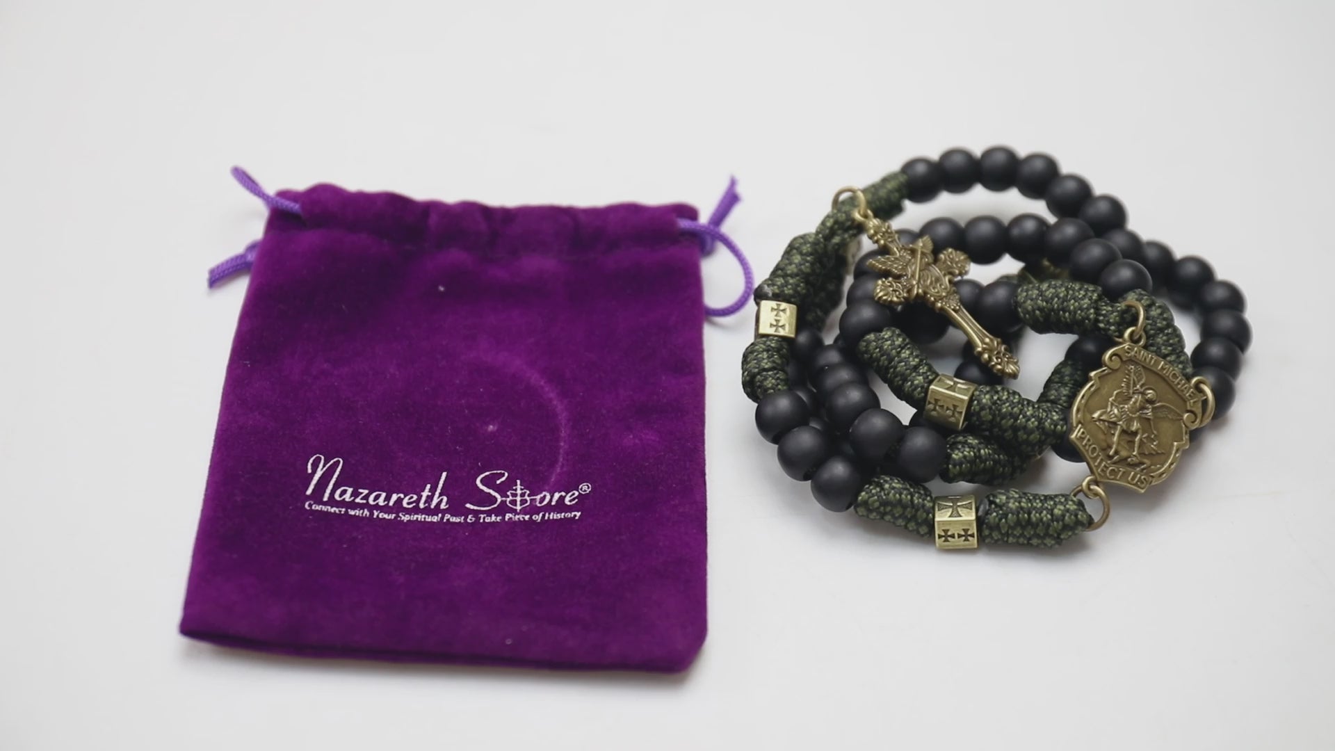 Load video: Paracord Rosary