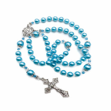 Rosary Turquoise Beads Nazareth Store