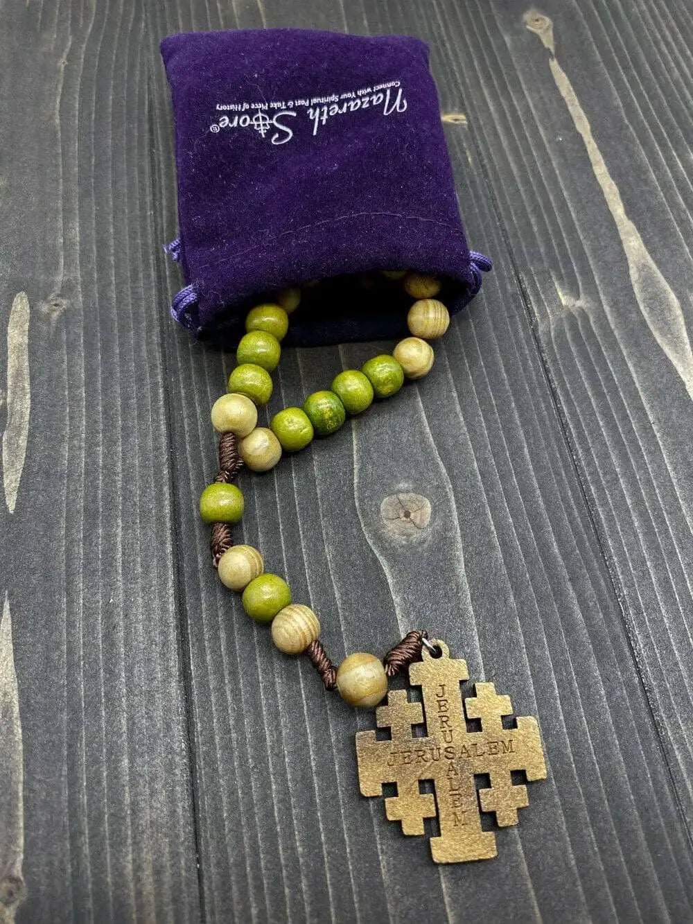 Handmade Rosary outlet Prayer Beads Locket