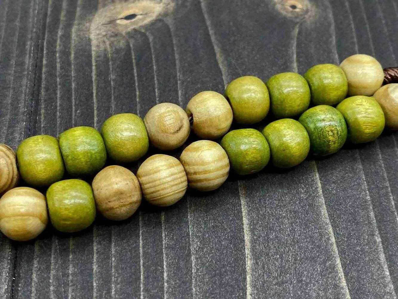 Prayer Olive Wood Chaplet Handmade Cord Rosary Jerusaelm Cross