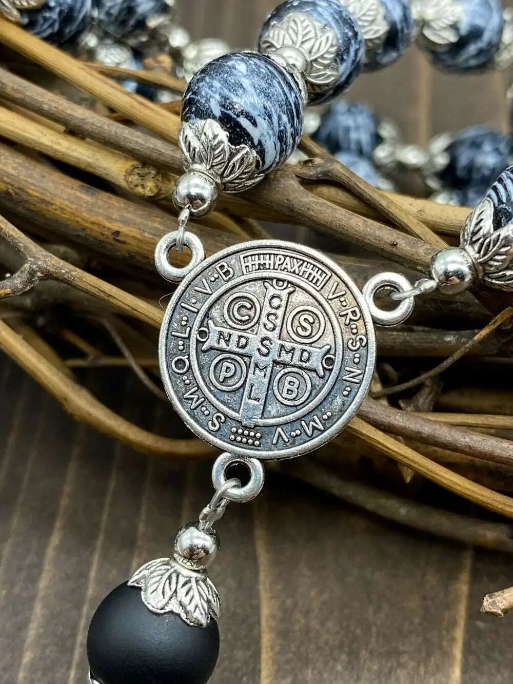 St benedict hot sale rosary bracelet