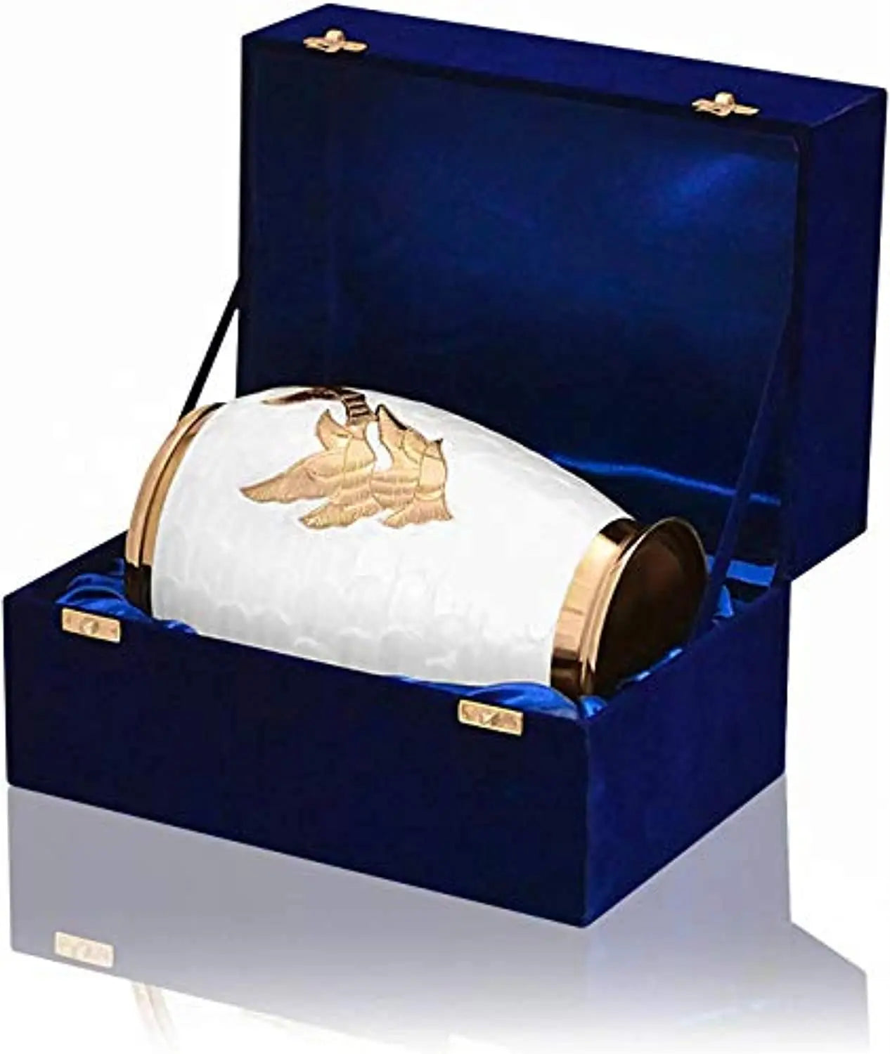 Wings of Love Birds Adult Cremation Urn for Human Ashes Elegant 200lb - Velvet Box Nazareth Store
